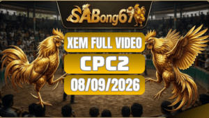 Video Đá Gà CPC2 Ngày 08/09/2026 Xem Full Trên SABONG67